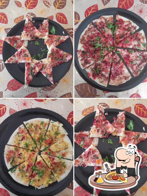 Pick pizza at Golden Chinese House