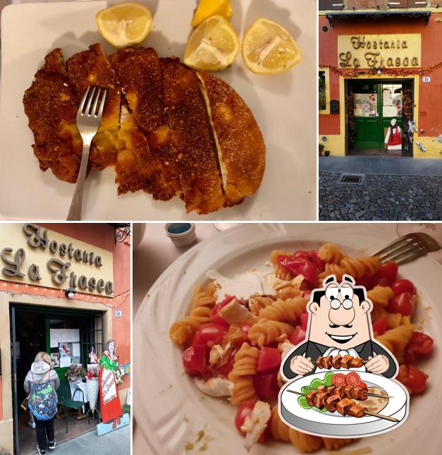Platti al Hostaria La Frasca