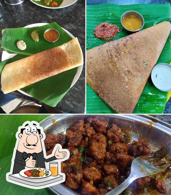 Food at Hotel Vishnu Bhavan