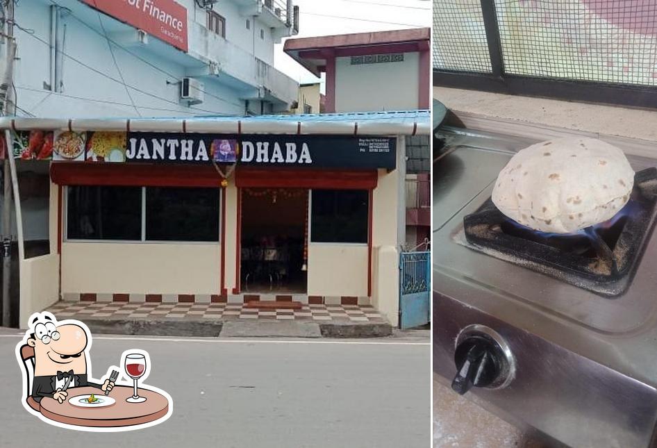 Food at Jantha dhaba