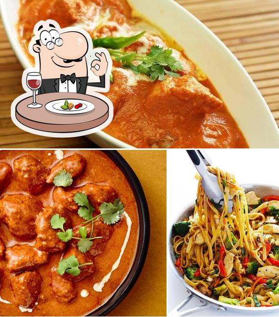 Food at Rainbow Restaurant Mannar