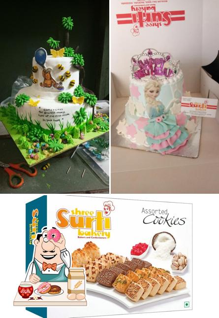 Shree Surti Bakery serves a variety of desserts