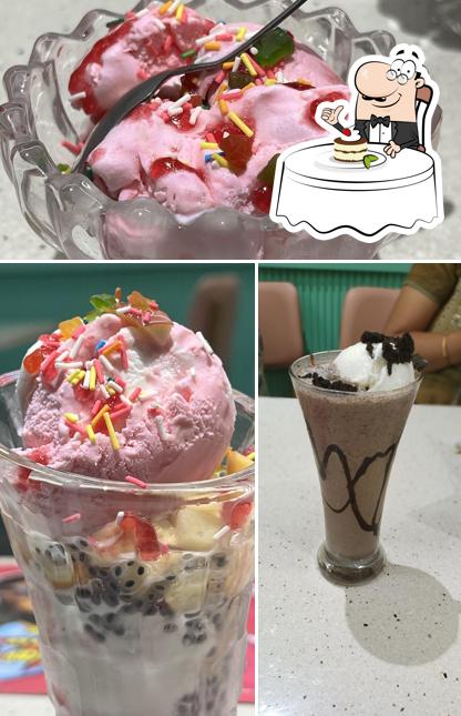 Tiramisu at The Falooda Shop- Hopes College, Coimbatore