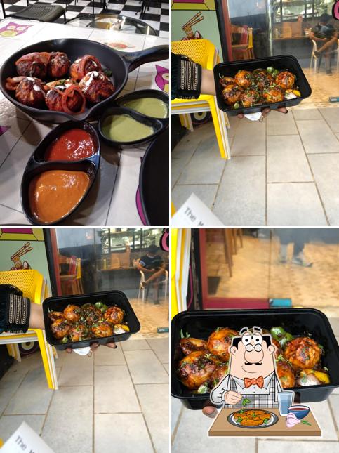 Chicken wings at The Momo Factory