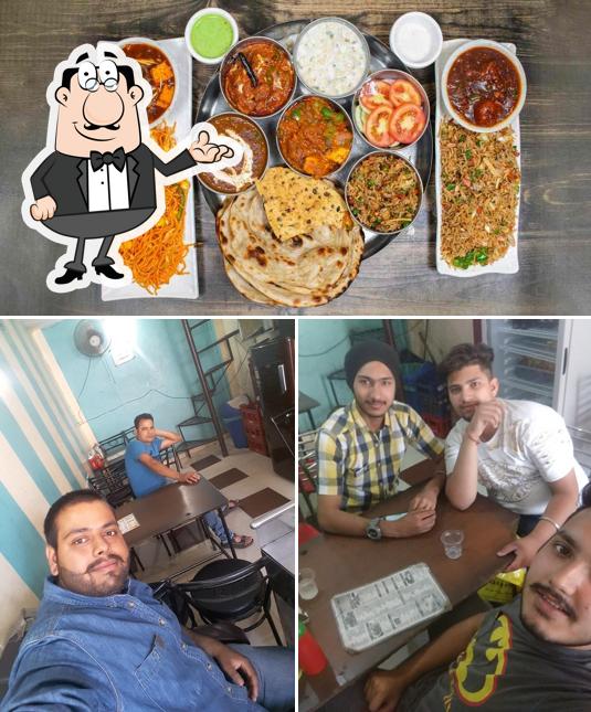 The image of interior and food at The Snack Junction