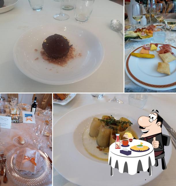 Piatto di formaggi al Villa Bregana Hotel