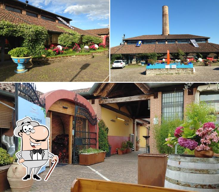 Puoi goderti l'aria fresca da seduto all'esterno di La Fornace Mestrino - Pizzeria Ristorante