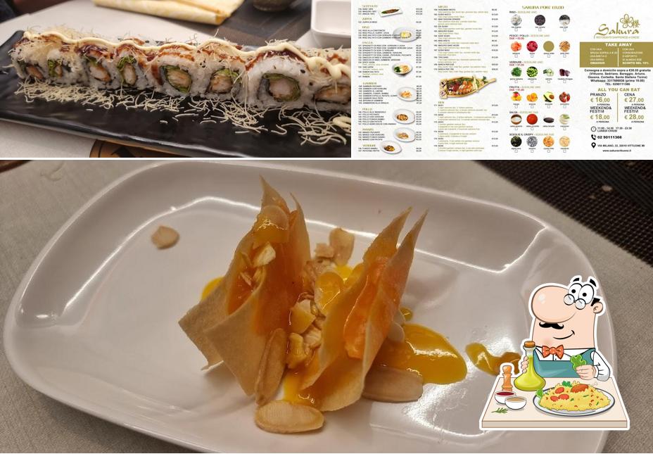 Cibo al Ristorante Sushi Sakura Vittuone