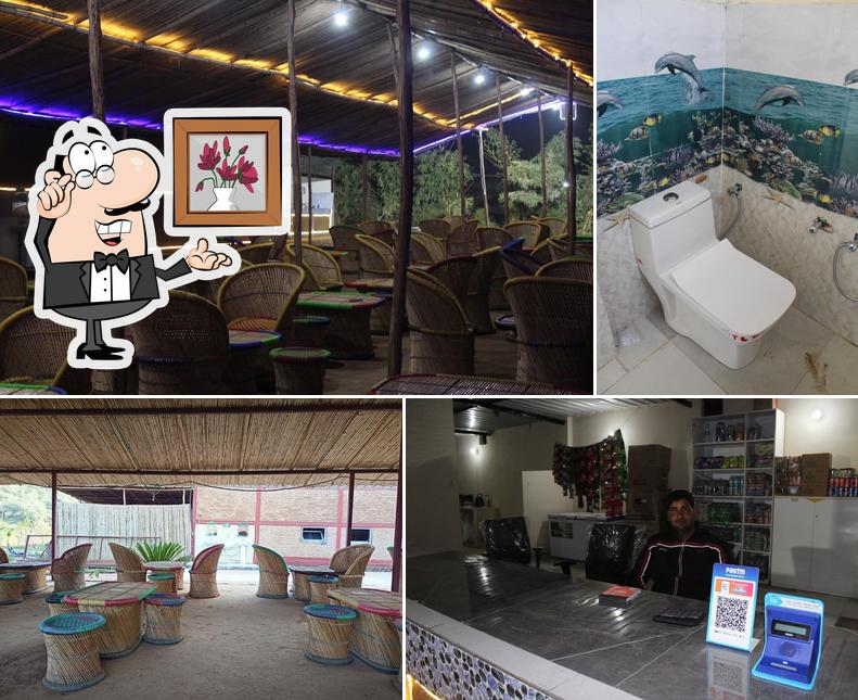 The interior of Ashoka Hills Jungle Cafe and Resorts