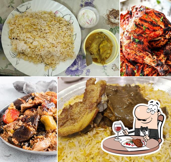 Bait AL Mandi Restaurant مطعم بيت المندي offers meat meals