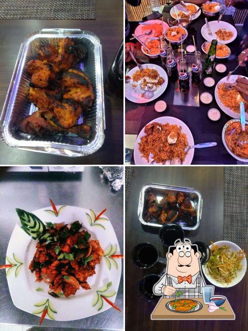 Chicken wings at CMR Family Restaurant