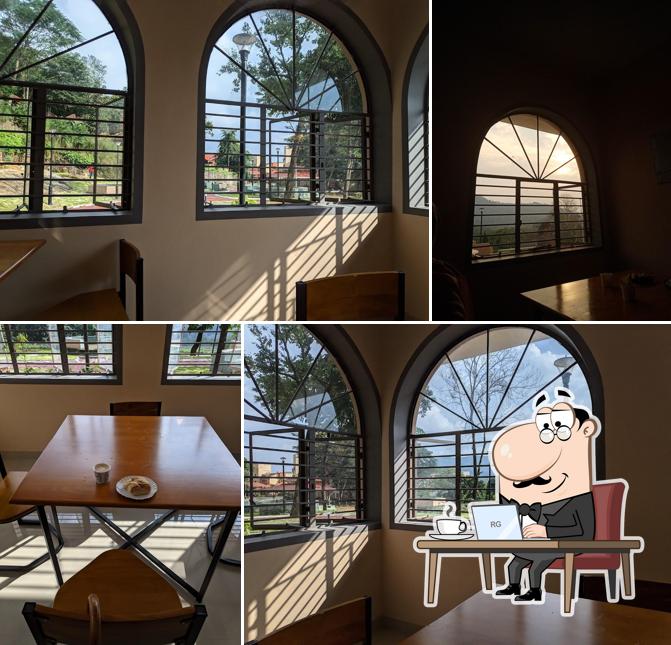 The interior of Cake World