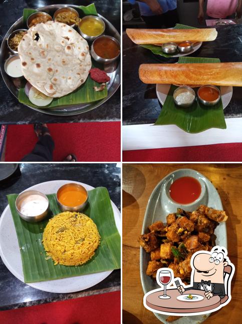 Food at Krishna Vaibhava