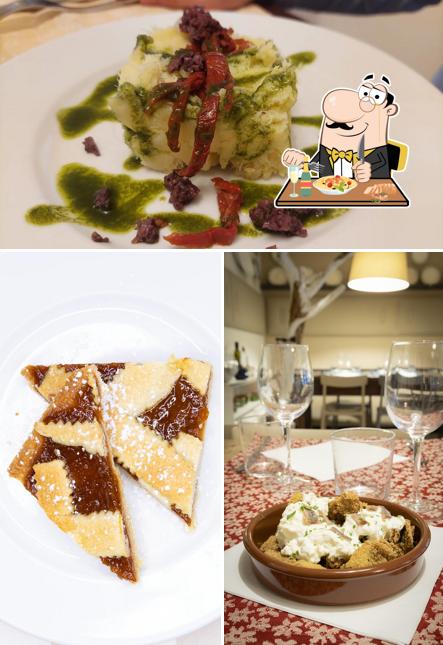 Platti al Le Cicale in Trattoria