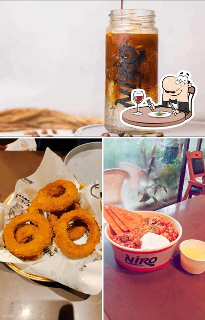 Among various things one can find food and beverage at NIRO By Nini's - Gulbai Tekra