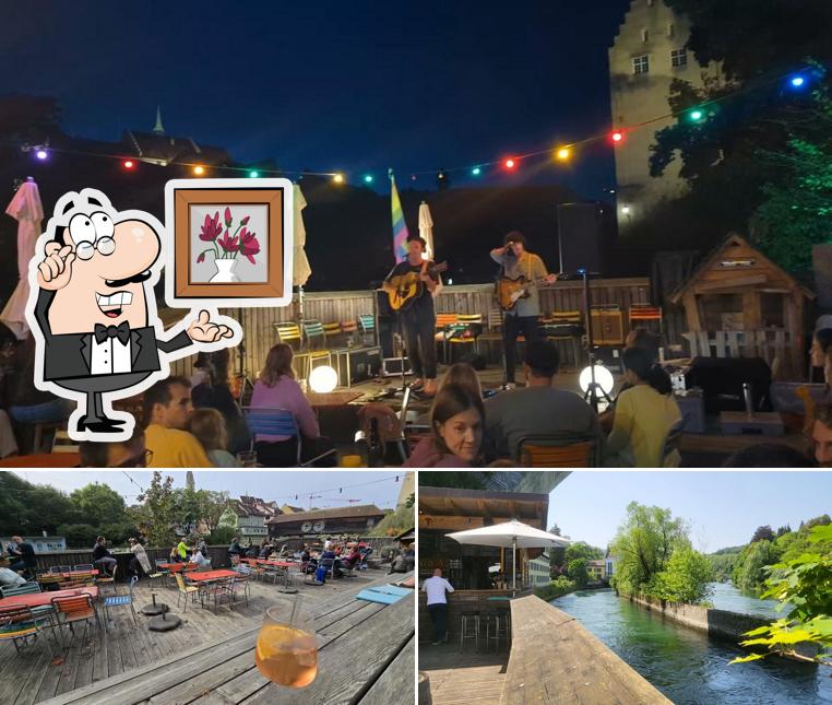 Dai un'occhiata agli interni di Triebguet Frischluftbar