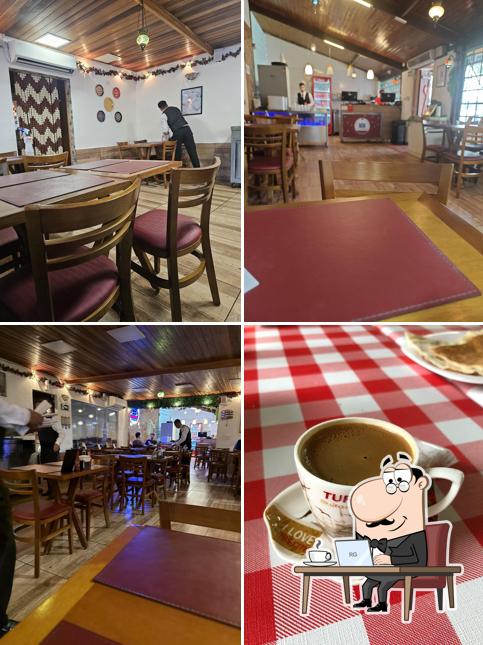 O interior do Casa Turca