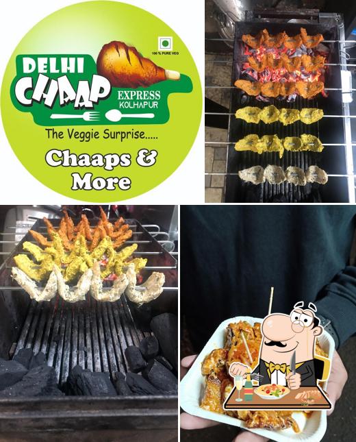 Meals at Delhi Chaap express, Kolhapur