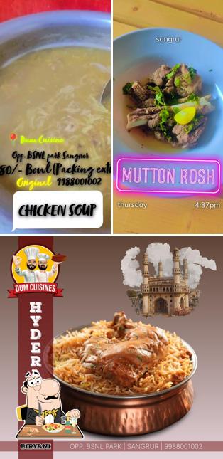 Food at Dum Cuisines