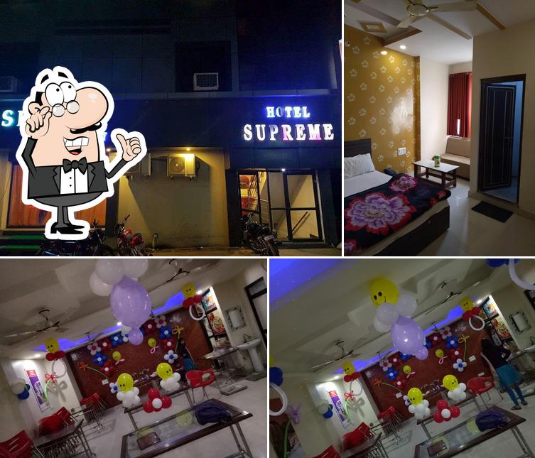 The interior of Hotel Supreme SPICE restaurant