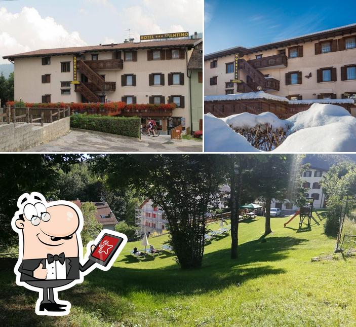 Gli esterni di Hotel Trentino