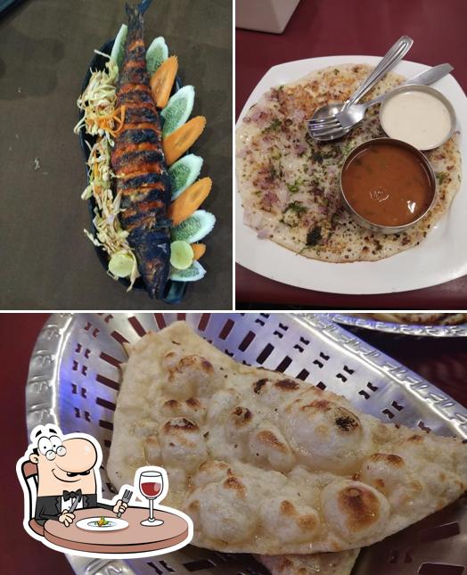 Meals at Krishna family bar and restaurant