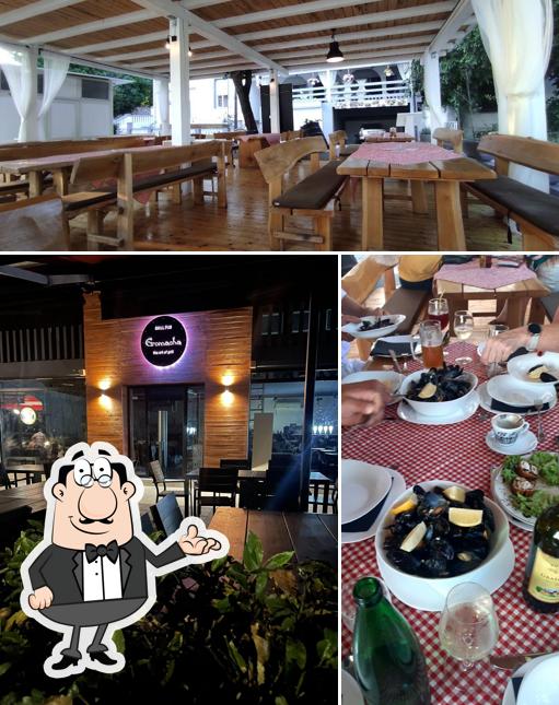 Gli interni di Grill Pub Gromacha