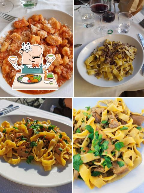 Tagliatelle al Osteria La Cantinella