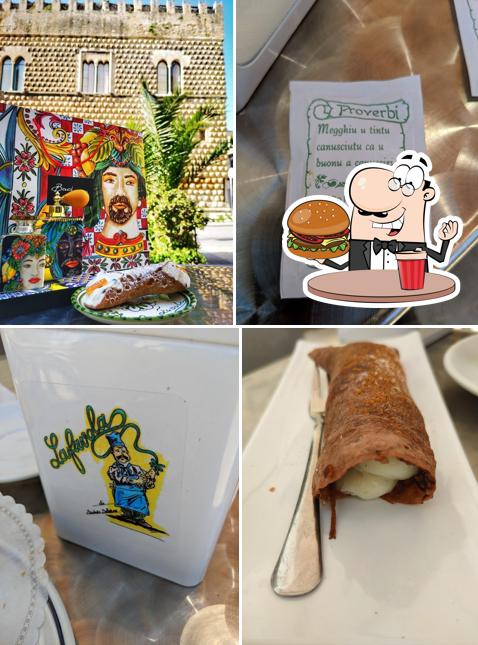 Prova un hamburger a Pasticceria - La Favola -