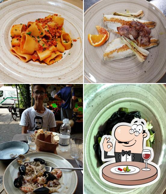 Platti al Pescheria Aldrovandi