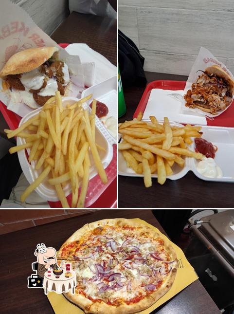 Panino con maiale stirato al Pizza & Kebab La Stazione