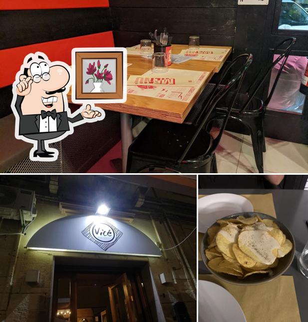 Gli interni di Pizzeria Vicé