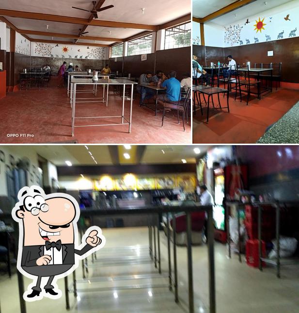 The interior of Hotel Sudha