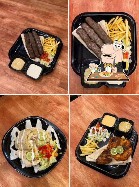 Food at Sweet Leaf Cafe