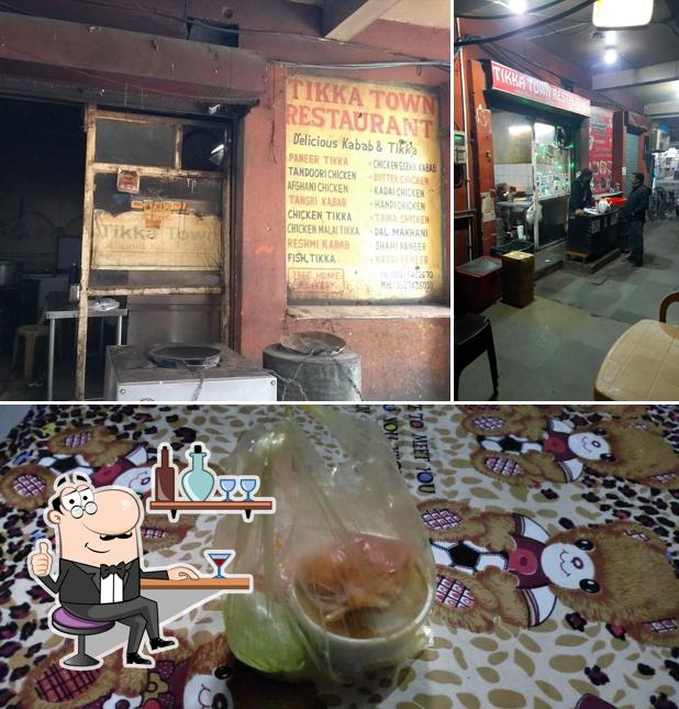 The interior of Tikka Town