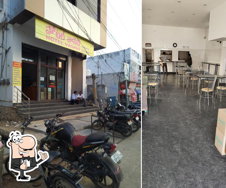 Look at the pic of Vasavi Hotel