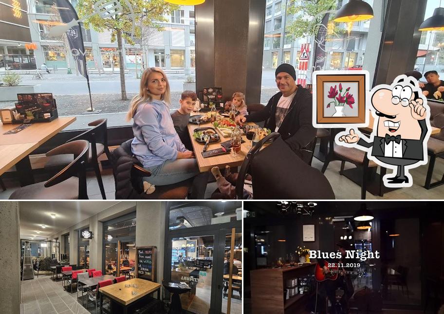 Gli interni di The Jack's House Restaurant Kriens