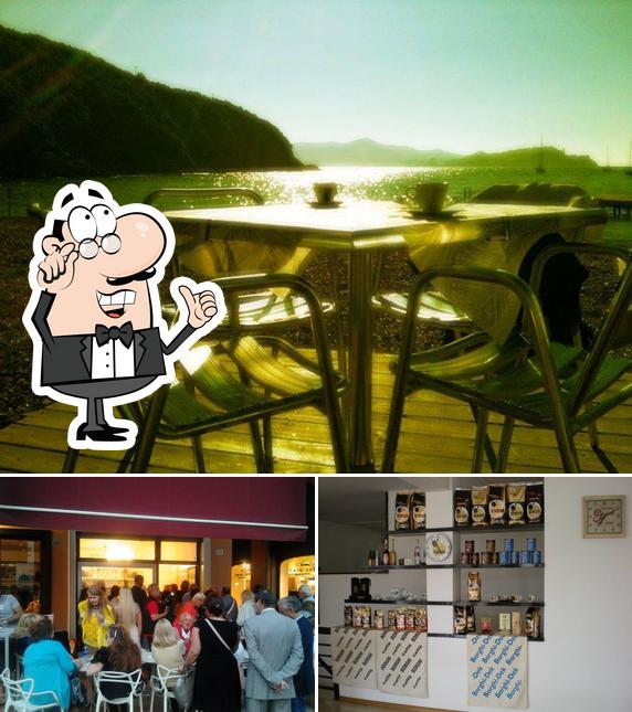 Gli interni di Caffé Borghi