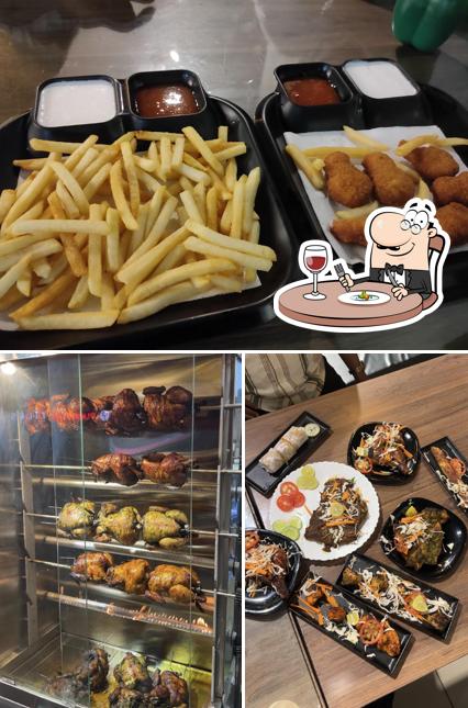 Food at Cafe green