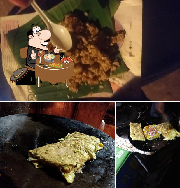 Food at Egg Palace Mysore