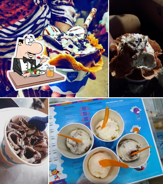 Ice cream at Iceberg Organic Icecreams