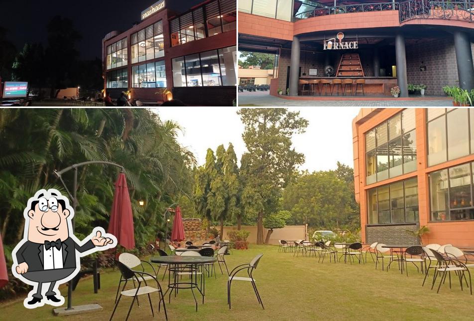 This is the image displaying interior and exterior at Furnace