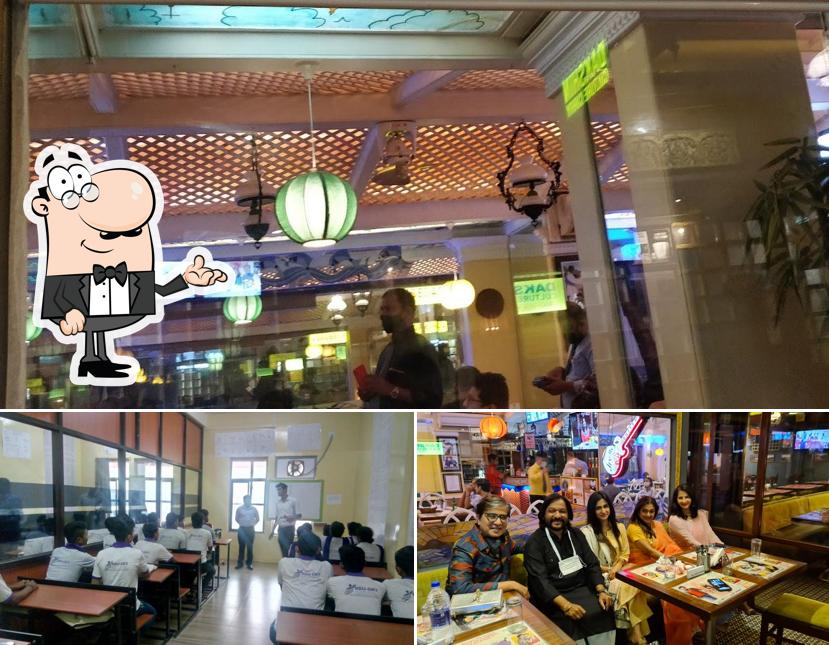 The interior of Goa Portuguesa Restobar