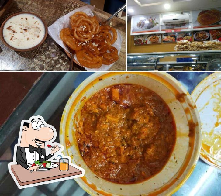Food at Gwalia Sweets