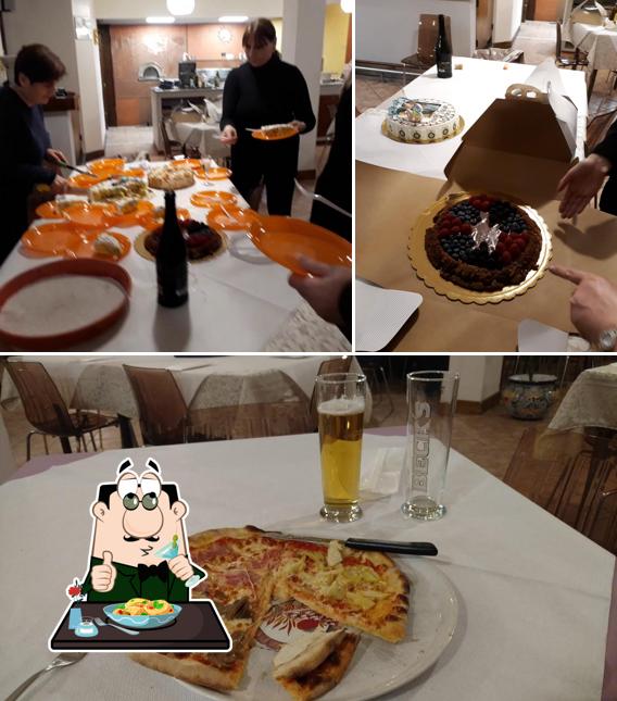 Cibo al Hotel De Rosa Garni Pizzeria Rosalba