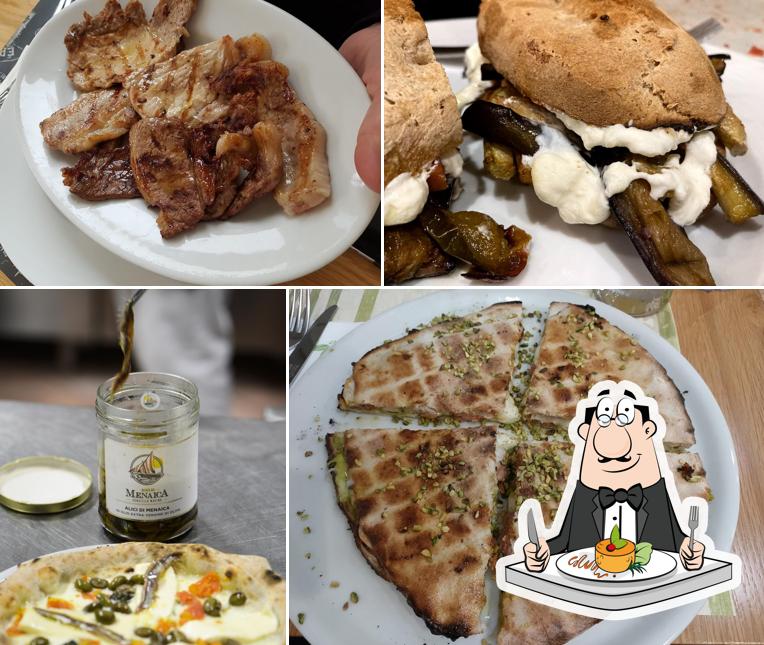 Cibo al Ristorante Pizzeria La Pietra Azzurra