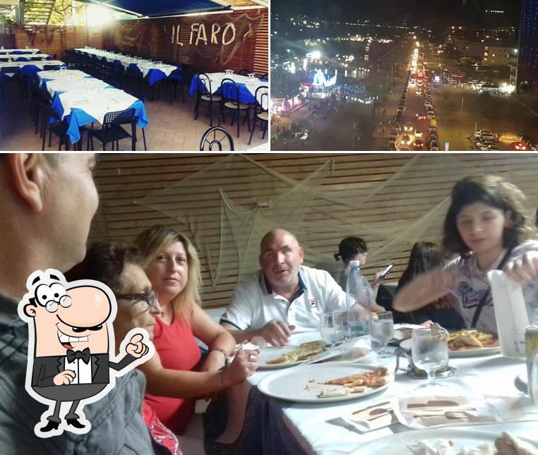 La immagine della interni e esterno di Pizzorante Il Faro