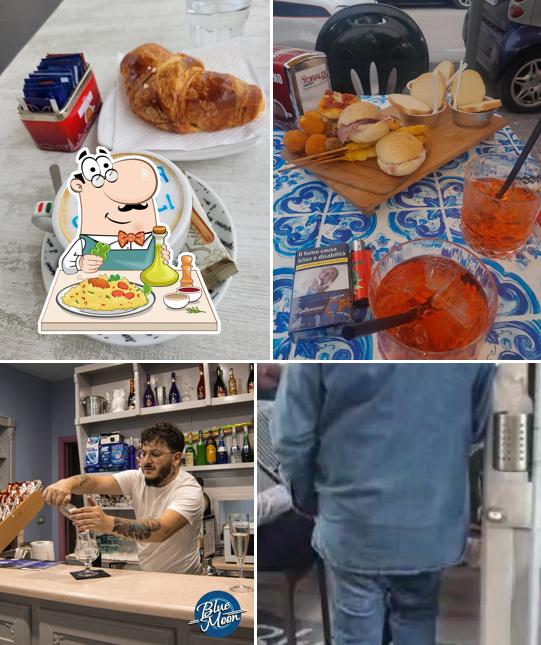 La cibo e interni del ristorante