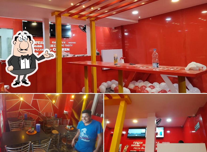 The interior of AFC in Town