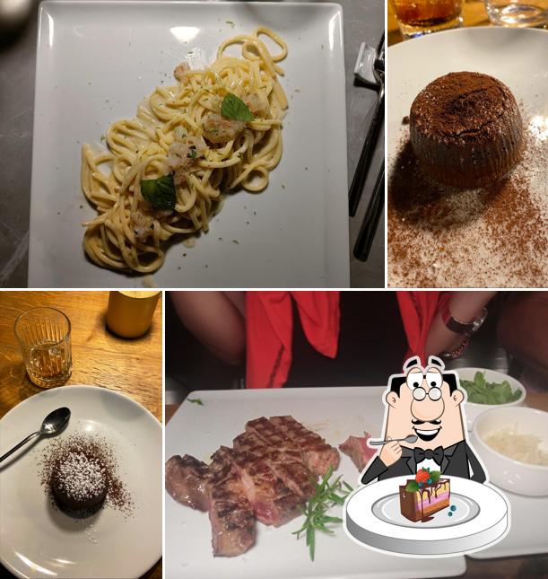 Torta al cioccolato al ANTO concept restaurant